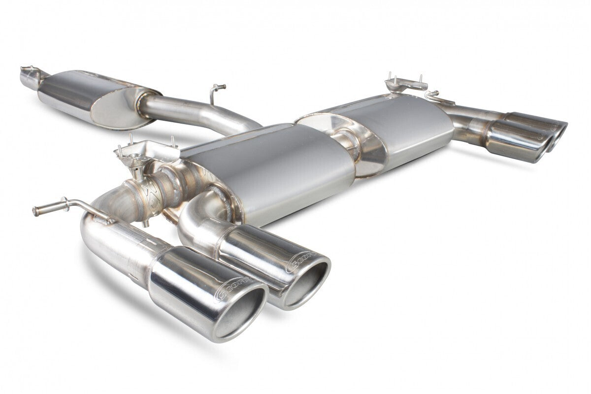 Scorpion Exhausts Valved Cat Back Exhaust - VW Golf R Mk7 VW046 | Pro Speed Racing