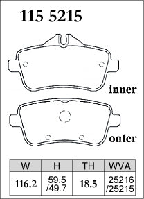 Dixcel Z Type Brake Pads