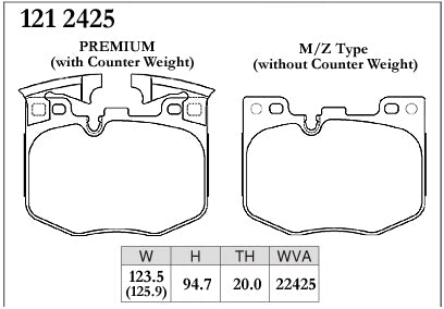 Dixcel Z Type Brake Pads