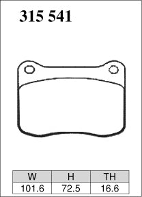 Dixcel Z Type Brake Pads