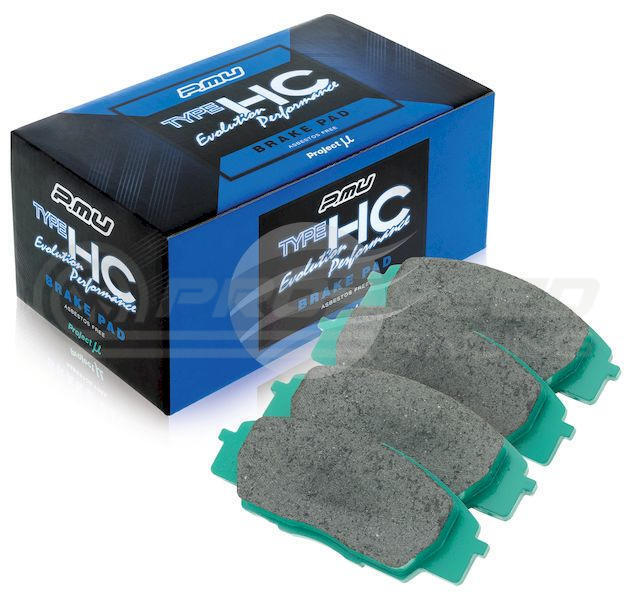 Project Mu HC-EP Front Brake Pads - Audi RS3 8V 15-21 Z317-HC-EP | Pro Speed Racing