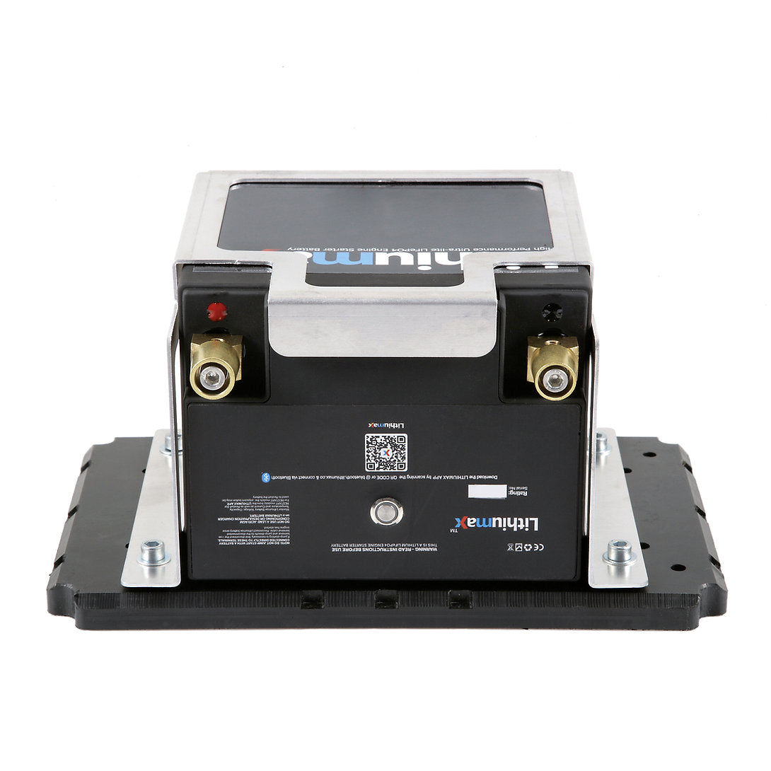 Lithiumax Race10+ Carbon Series 1000CA Lithium LiFePO4 Car Battery w/Bluetooth
