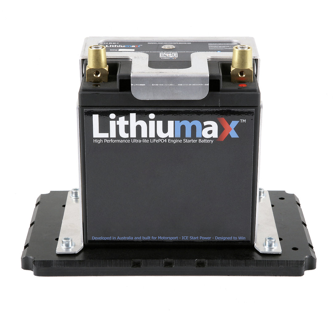 Lithiumax Race10+ Carbon Series 1000CA Lithium LiFePO4 Car Battery w/Bluetooth