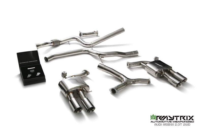 Armytrix Stainless Steel Valvetronic Cat Back Exhaust System
