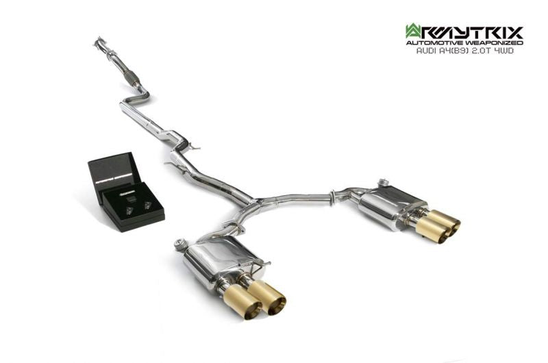 Armytrix Stainless Steel Valvetronic Cat Back Exhaust System