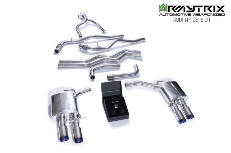 Armytrix Stainless Steel Valvetronic Cat Back Exhaust System