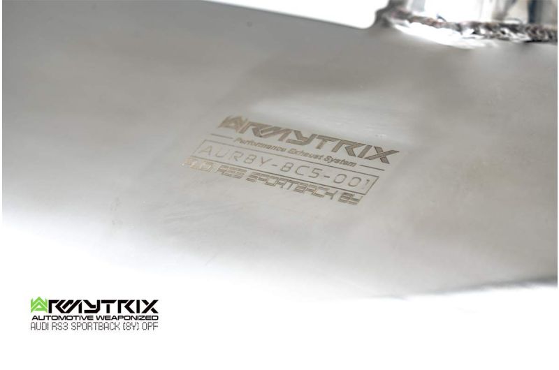 Armytrix Stainless Steel Valvetronic Cat Back Exhaust System