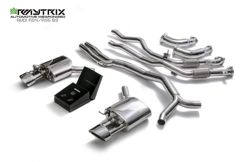 Armytrix Stainless Steel Valvetronic Cat Back Exhaust System (Wireless Remote)