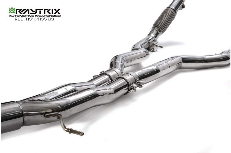 Armytrix Stainless Steel Valvetronic Cat Back Exhaust System (Wireless Remote)