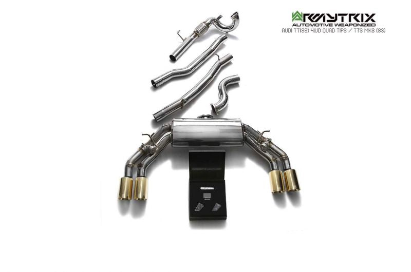 Armytrix Stainless Steel Valvetronic Cat Back Exhaust System