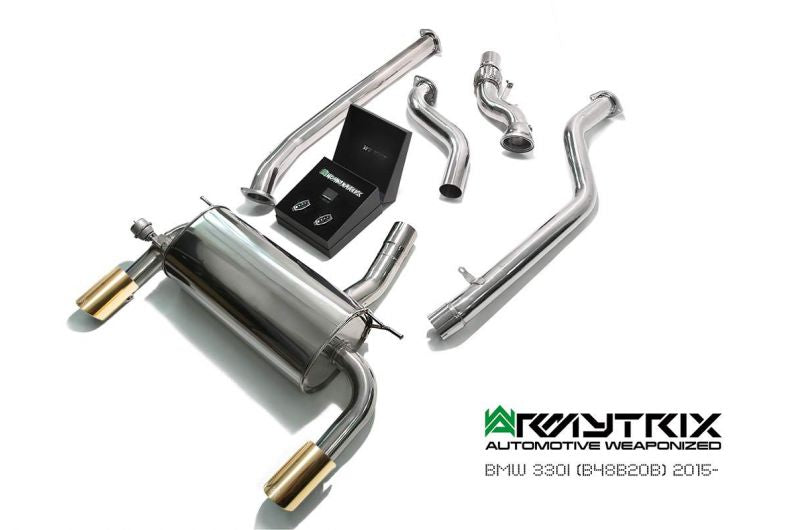 Armytrix Stainless Steel Valvetronic Cat Back Exhaust System