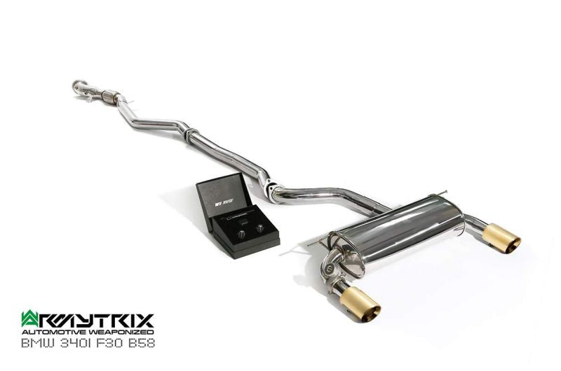 Armytrix Stainless Steel Valvetronic Cat Back Exhaust System