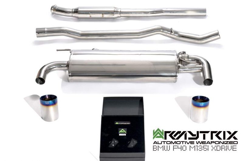 Armytrix Stainless Steel Valvetronic Cat Back Exhaust System