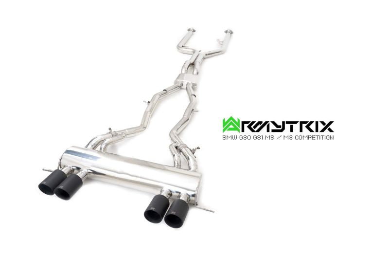 Armytrix Stainless Steel Valvetronic Cat Back Exhaust System