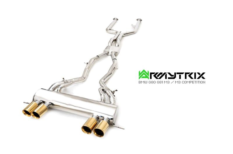 Armytrix Stainless Steel Valvetronic Cat Back Exhaust System