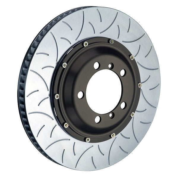 Brembo 2-Piece Slotted Type-3 Rear Brake Rotors PAIR - 380x30mm