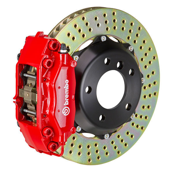 Brembo GT 4 Piston Rear Big Brake Kit - 328x28mm 2-Piece Rotor
