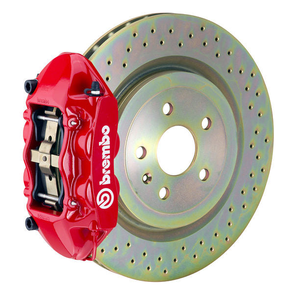 Brembo GT 4 Piston Front Big Brake Kit - 336x28mm 1-Piece Rotor