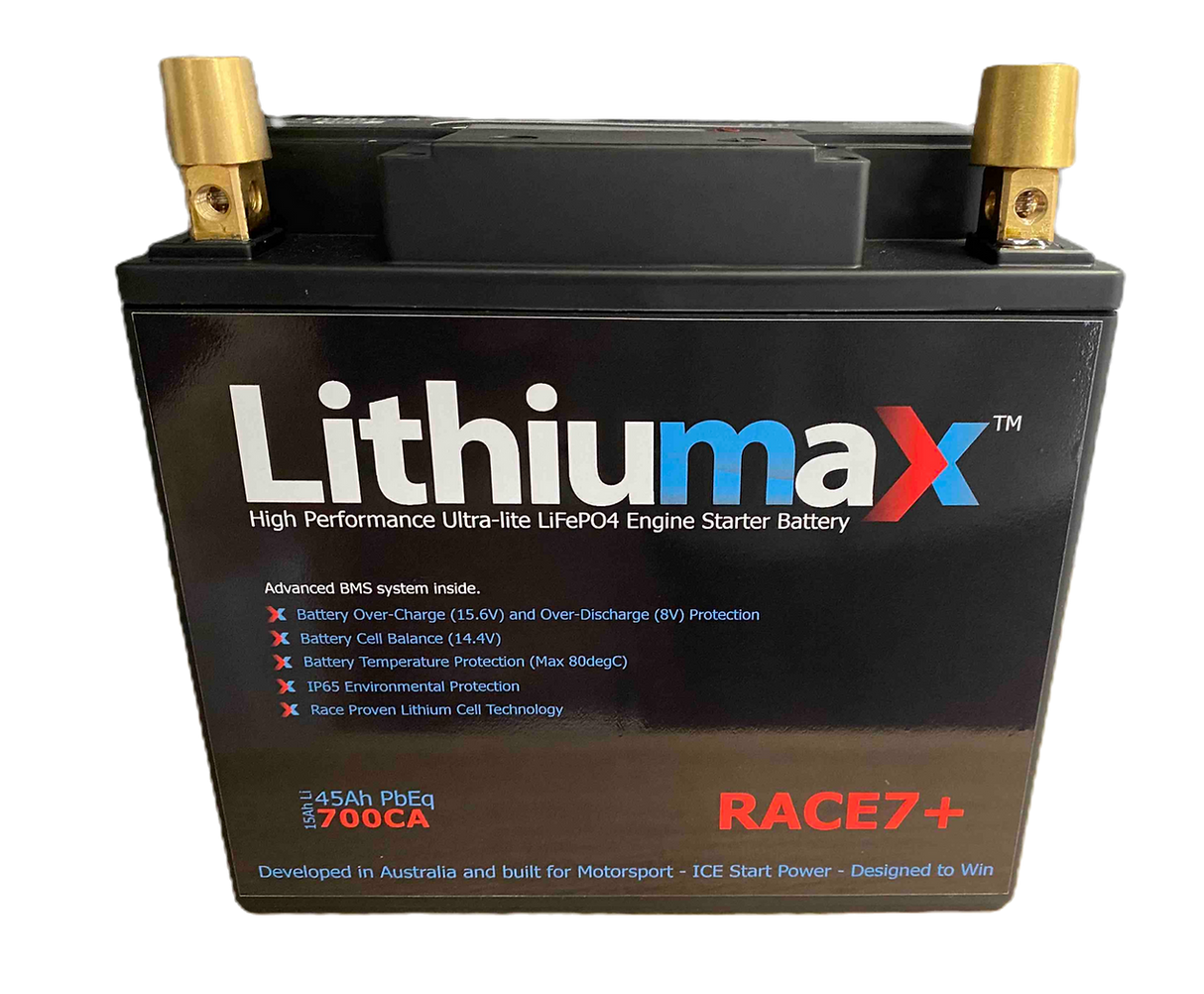 Lithiumax Race7+ Series 700CA Lithium LiFePO4 Car Battery