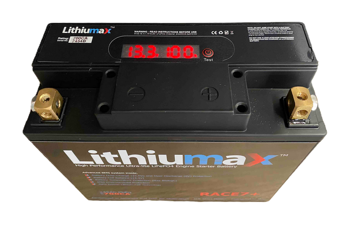 Lithiumax Race7+ Series 700CA Lithium LiFePO4 Car Battery