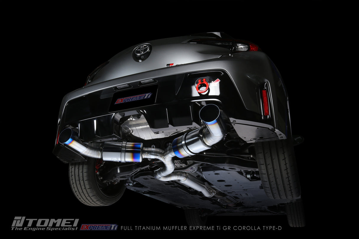 Tomei Expreme Ti Type D Dual Cat Back Exhaust