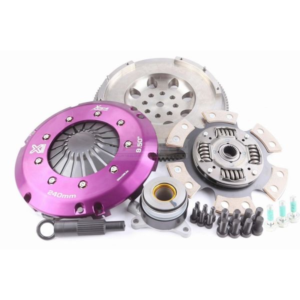 Xtreme Heavy Duty Sprung Ceramic Clutch Kit w/ Single Mass Conversion Flywheel
