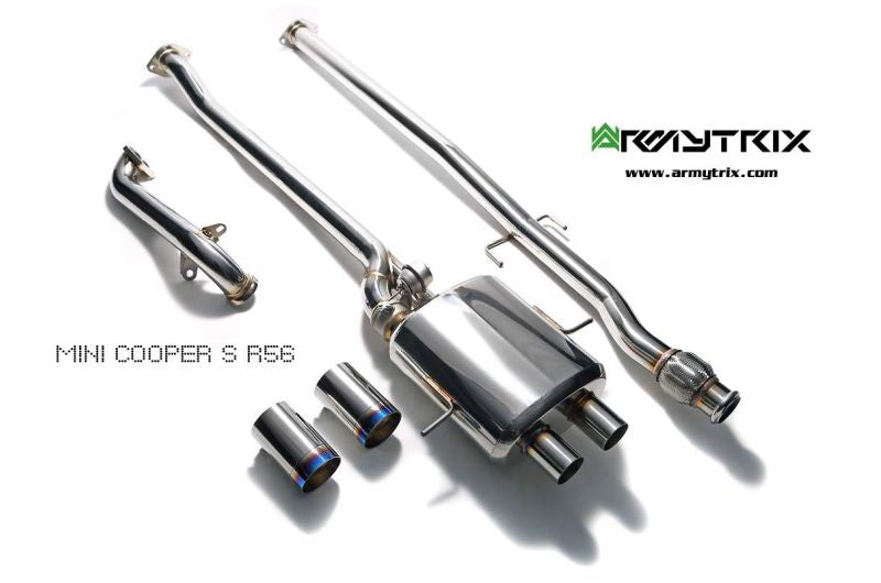Armytrix Stainless Steel Valvetronic Cat Back Exhaust System