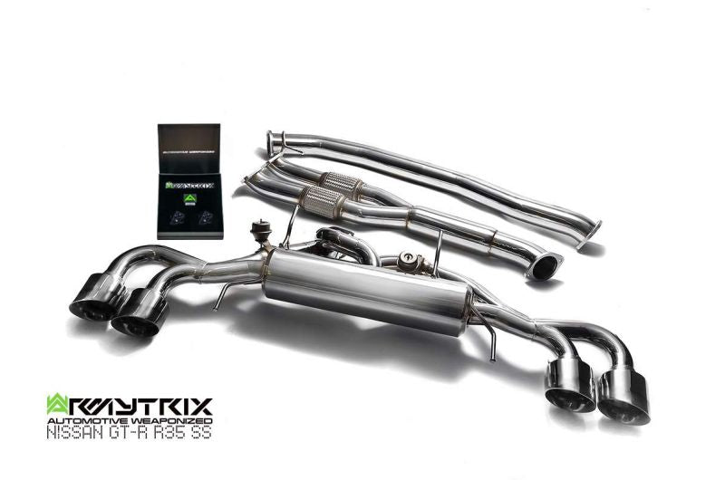 Armytrix Stainless Steel Racing Edition Y-Pipe Back Exhaust System (102mm)