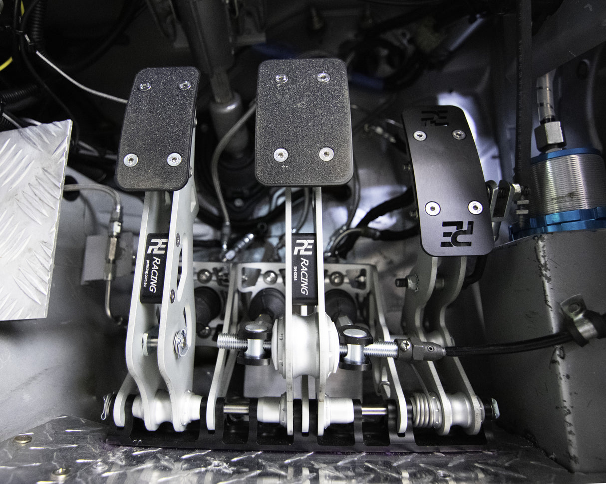 PE Racing Manual 3 Pedal Box - Billet