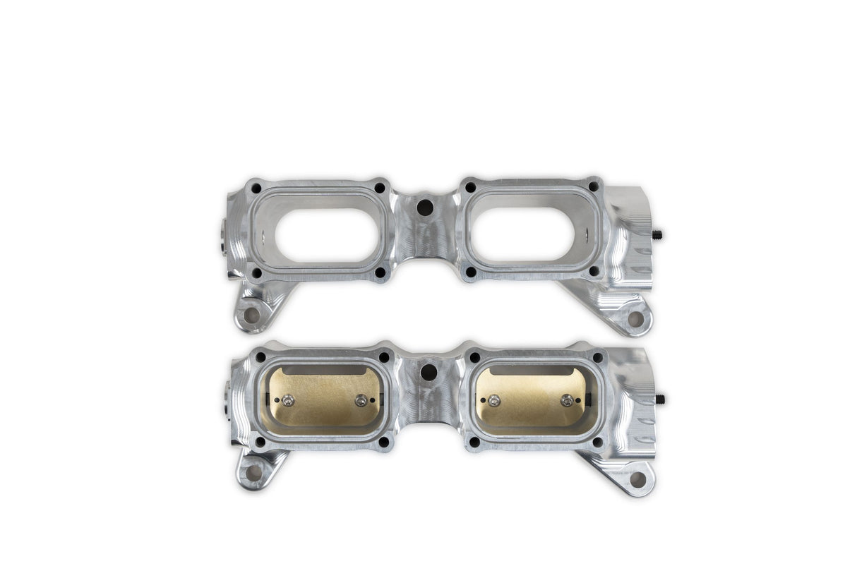 Process West Intake Manifold w/Port Injection Fuel Rails - Raw Finish