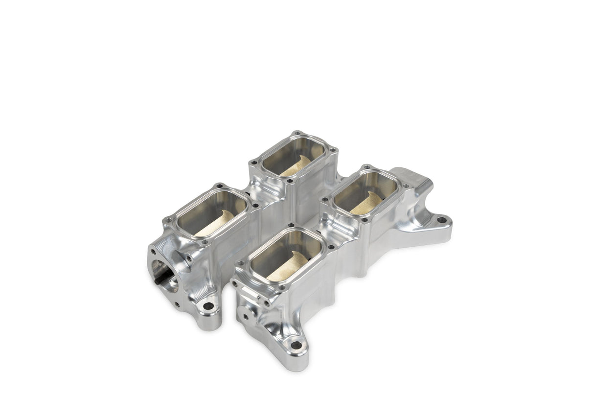 Process West Intake Manifold w/Port Injection Fuel Rails - Raw Finish