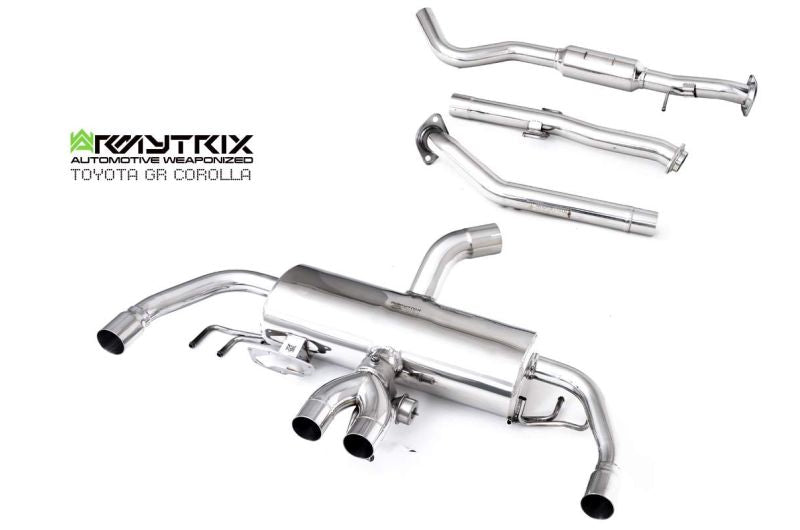 Armytrix Stainless Steel Valvetronic Cat Back Exhaust System