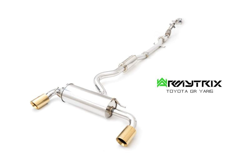 Armytrix Stainless Steel Valvetronic Turbo Back Exhaust System - Ceramic Coated Downpipe