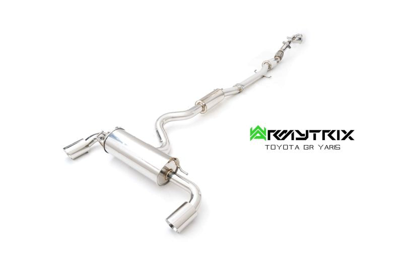 Armytrix Stainless Steel Valvetronic Turbo Back Exhaust System - Ceramic Coated Downpipe