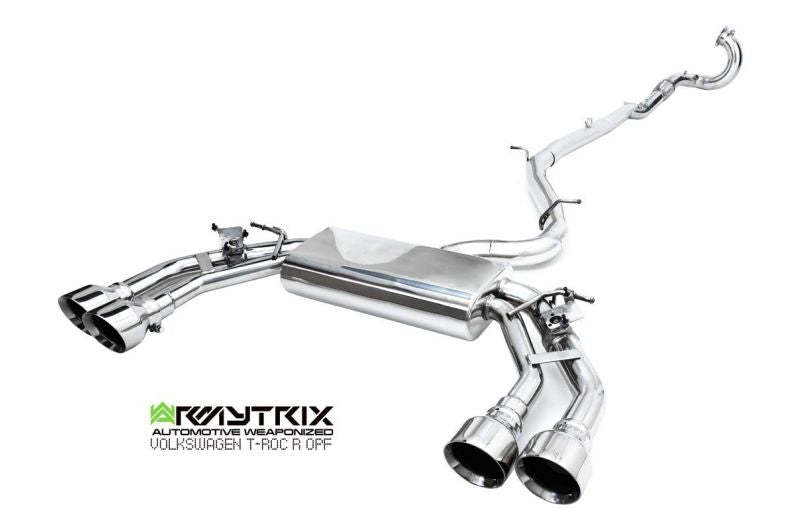 Armytrix Stainless Steel Valvetronic Cat Back Exhaust System