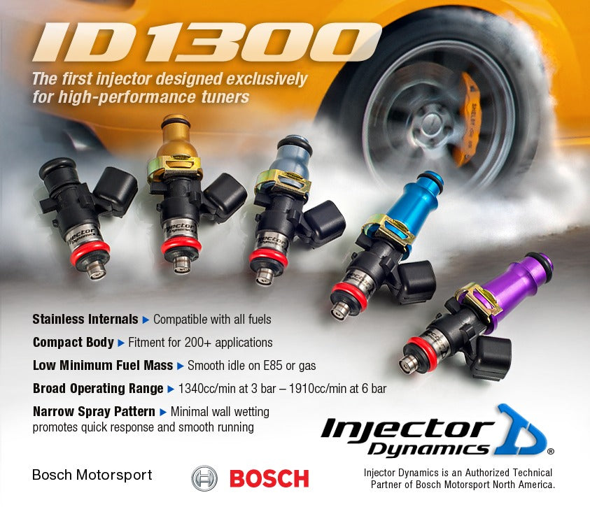 Injector Dynamics Id1300 Xds Direct Fit Injectors Set Of 4 Subaru Brz Toyota 86 1300 18 04 36 11 4