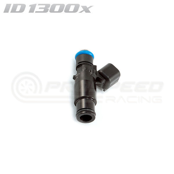 Injector Dynamics ID1300-XDS 48mm Single Injector w/14mm Top & 14mm Black Lower Adaptor