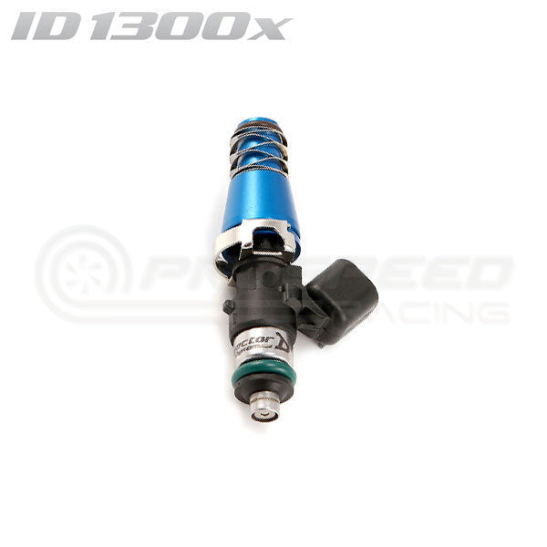 Injector Dynamics 1340cc Injectors - 60mm Length - 11mm Blue Top - 14mm Lower O-Ring (Set of 6) main image 1