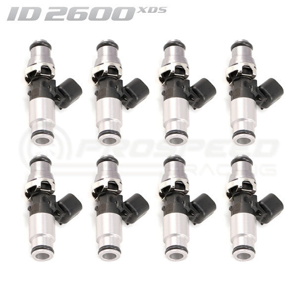 Injector Dynamics ID2600-XDS Direct Fit Injectors Set of 8 w/Potted 4" Wires