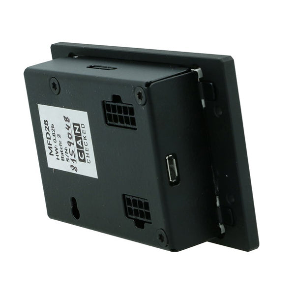 CANchecked MFD28 Gen2 Programmable Touch Screen CanBus Display