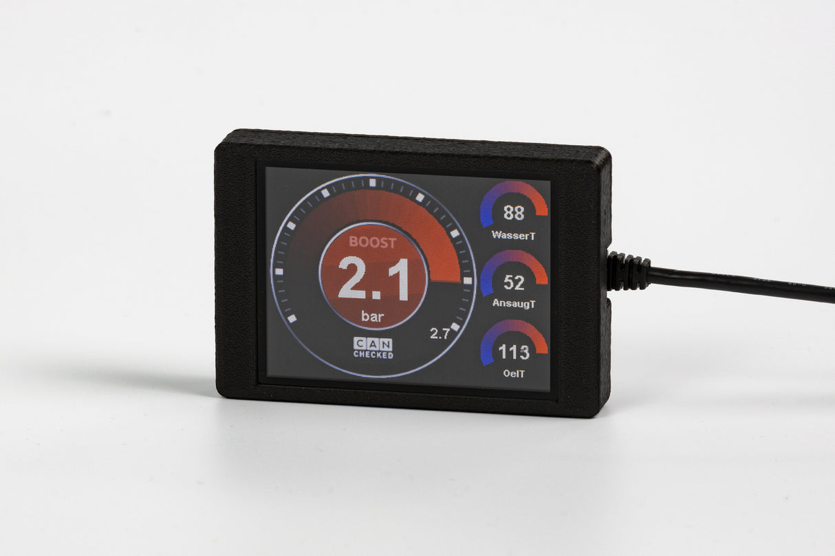 CANchecked MFD32 Gen2 Programmable Touch Screen CanBus Display