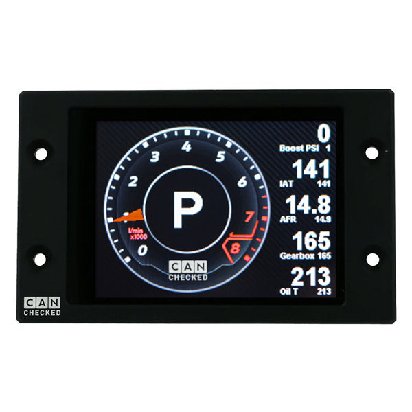 CANchecked MFD28 Gen2 Programmable Touch Screen CanBus Display