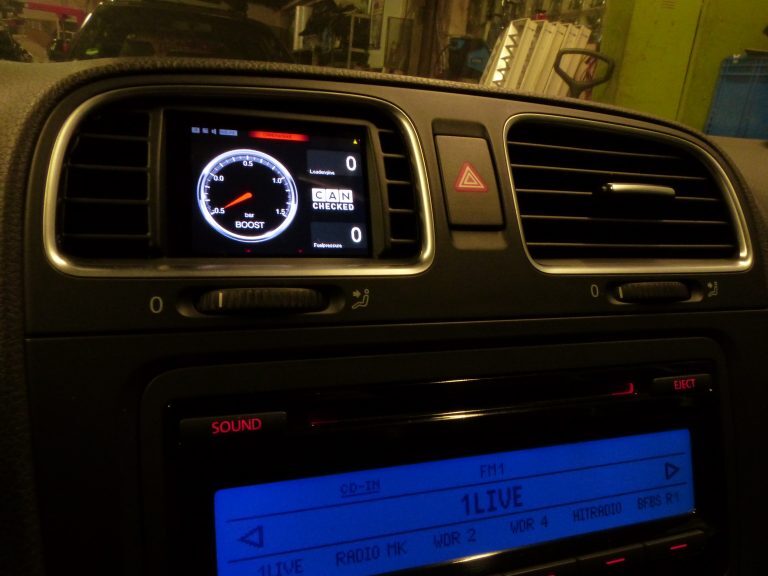 CANchecked MFD28 Gen2 Programmable Touch Screen CanBus Display