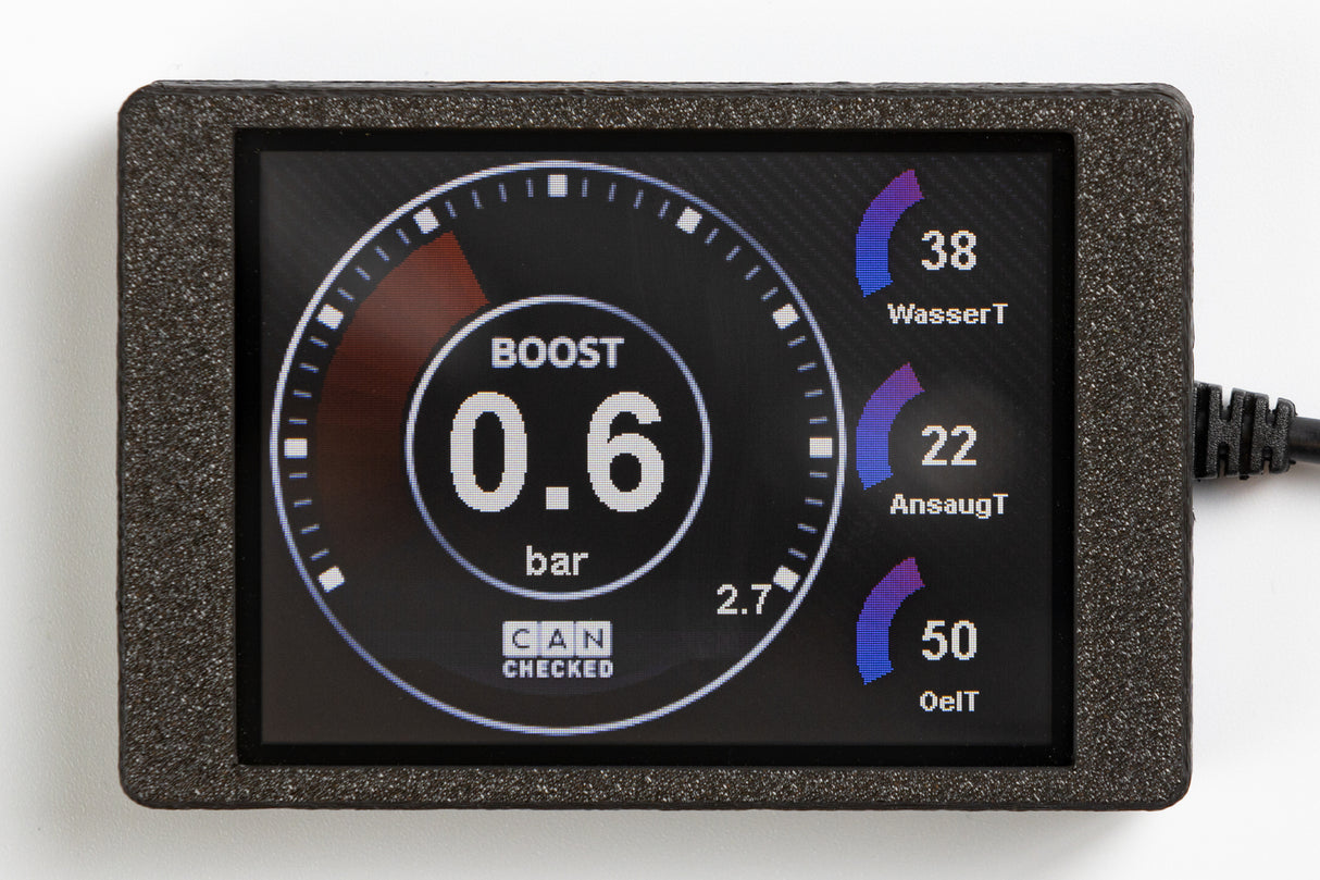 CANchecked MFD32 Gen2 Programmable Touch Screen CanBus Display