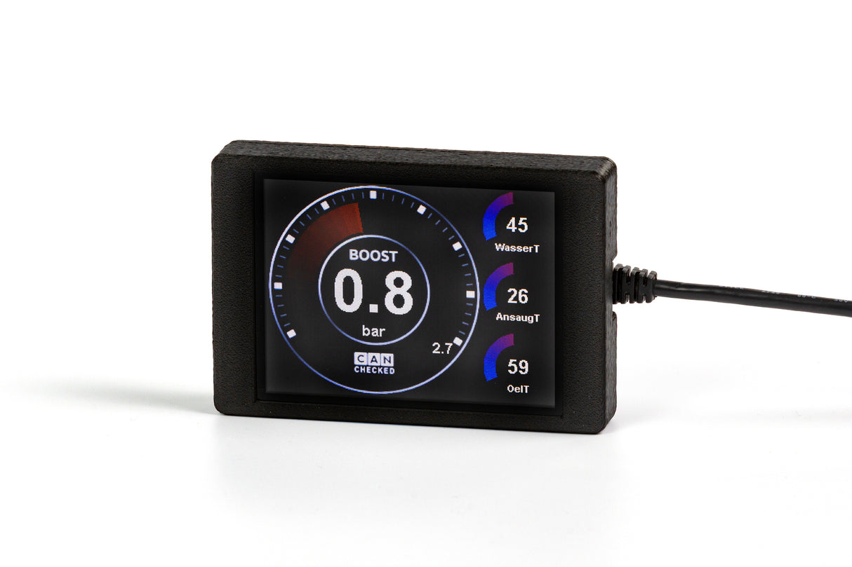 CANchecked MFD32 Gen2 Programmable Touch Screen CanBus Display