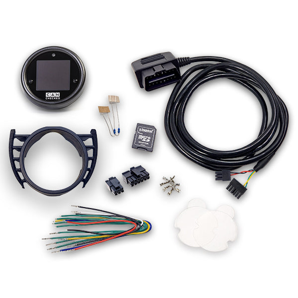 CANchecked MFD15 Gen2 OLED Programmable CanBus Gauge Display Kit