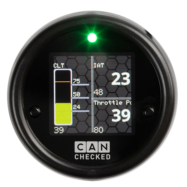 CANchecked MFD15 Gen2 OLED Programmable CanBus Gauge Display Kit