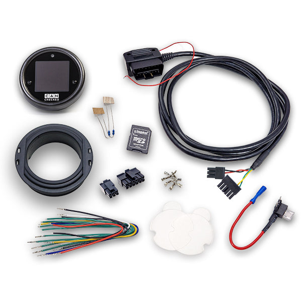 CANchecked MFD15 Gen2 OLED Programmable CanBus Gauge Display Kit