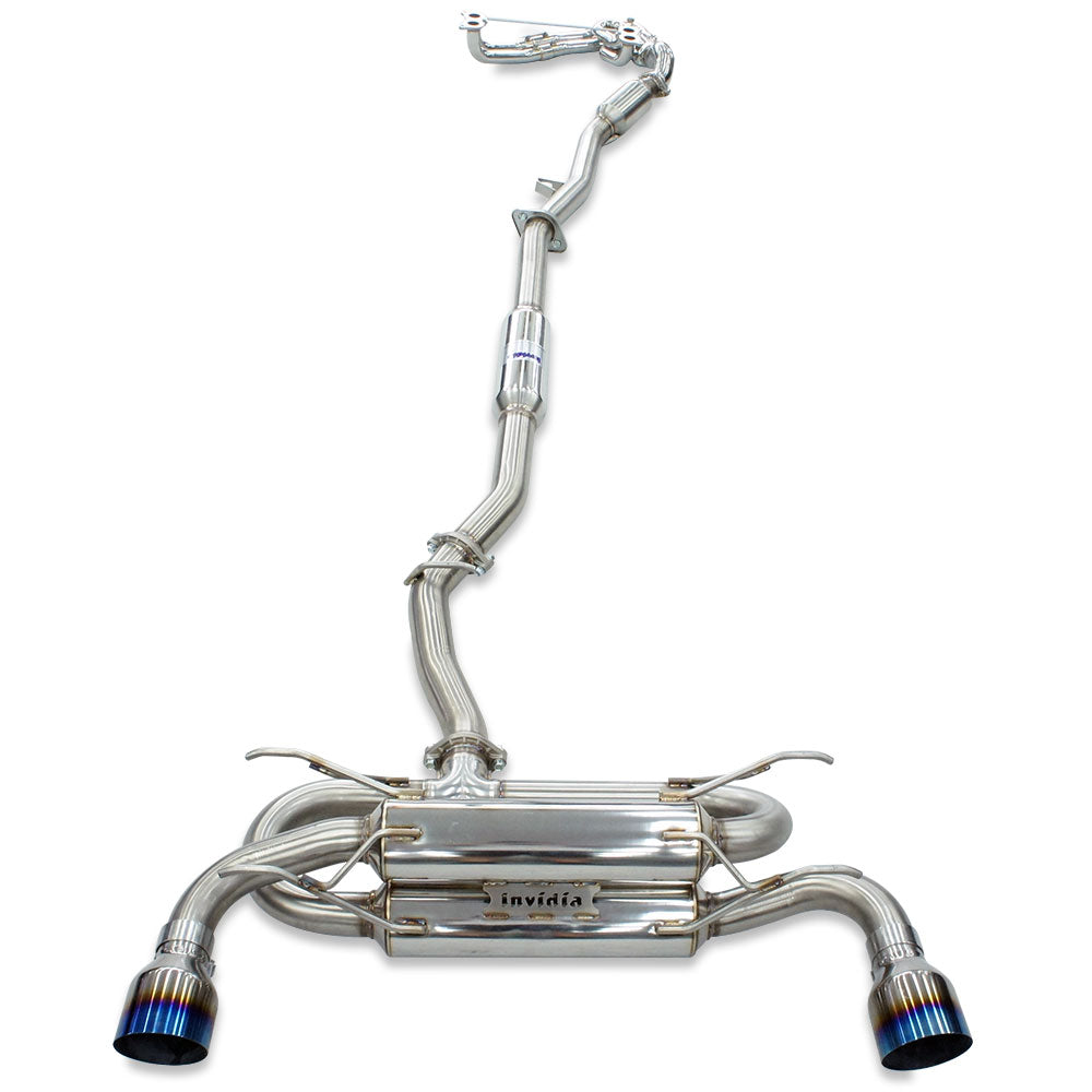 Invidia R400 70mm Engine Back Exhaust w/PSR Unequal Headers