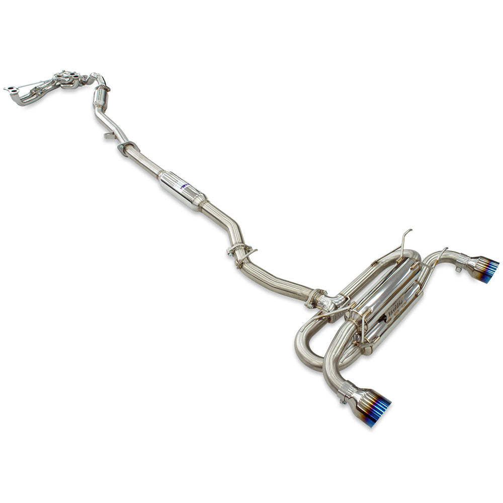 Invidia R400 70mm Engine Back Exhaust w/PSR Unequal Headers